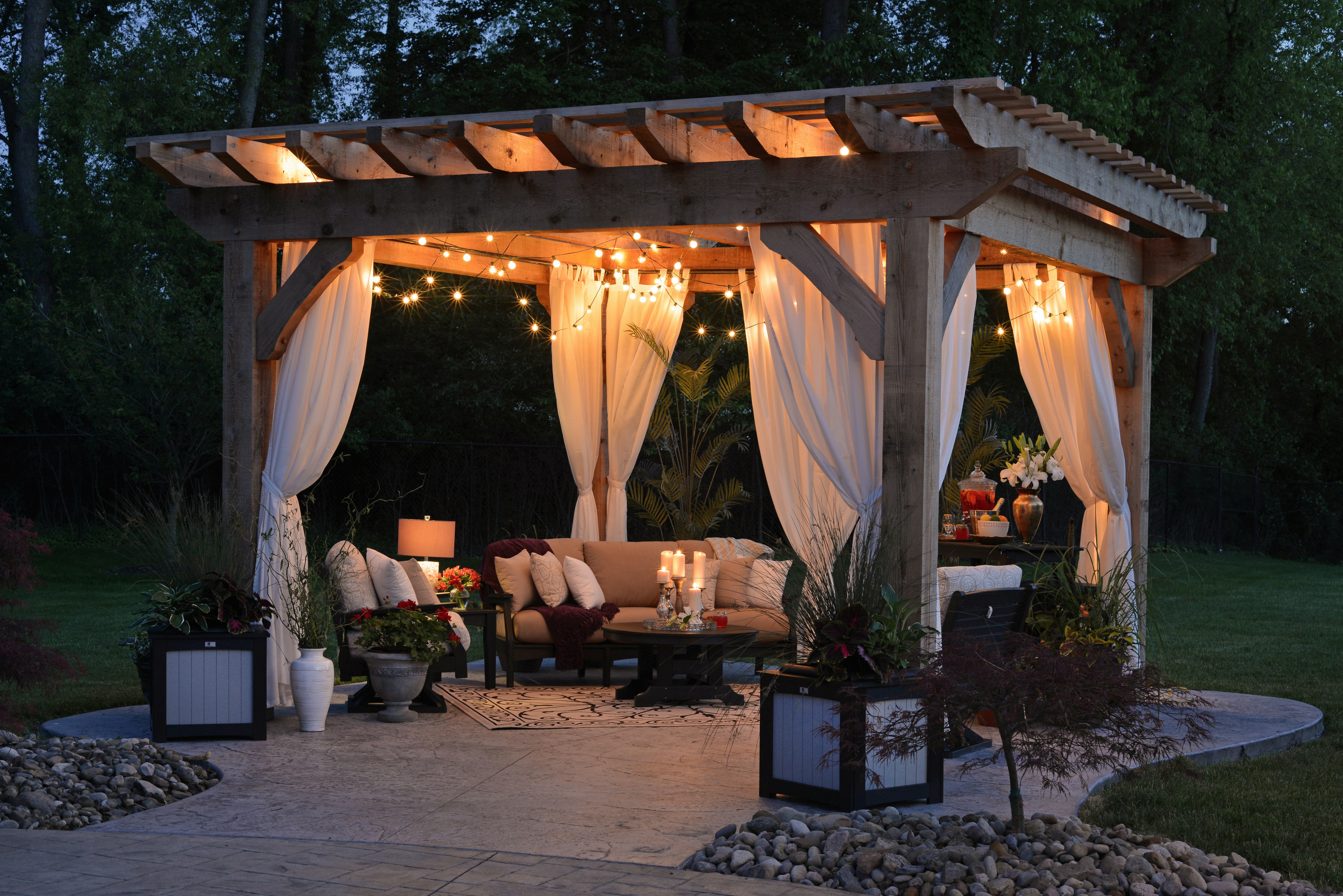 How To Create An Outdoor Living Area On A Budget