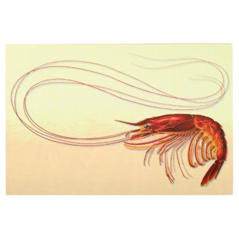 Large Shrimp Long Antennae Metal Wall Art | Zazzle.com in 2021 | Metal wall  art, Large metal wall art, Seafood wall art